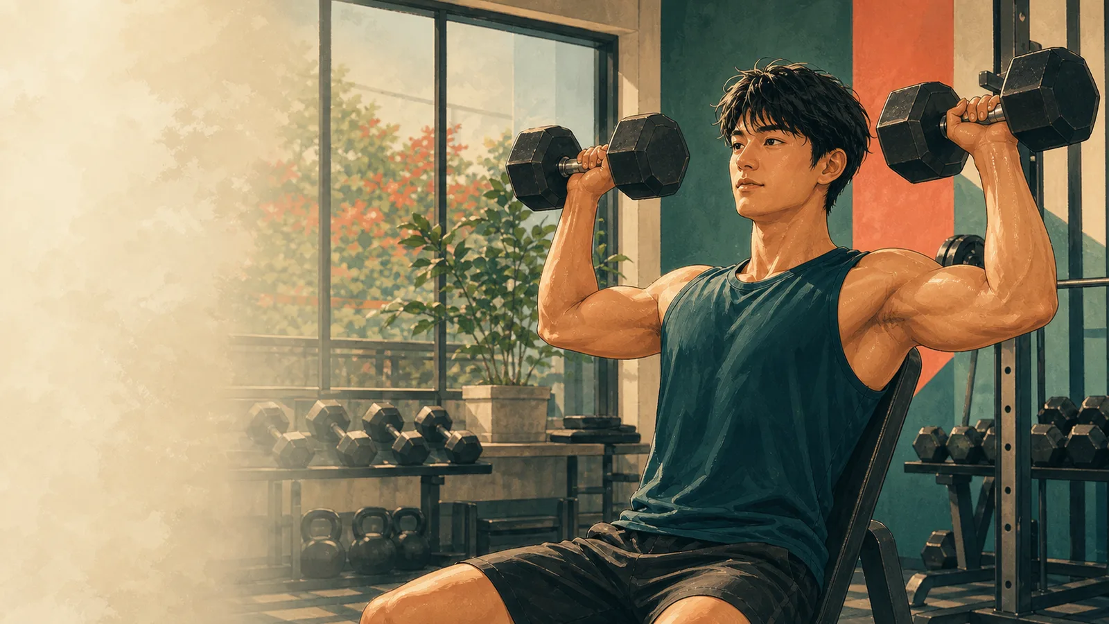 운동·근육 고민 안내 이미지